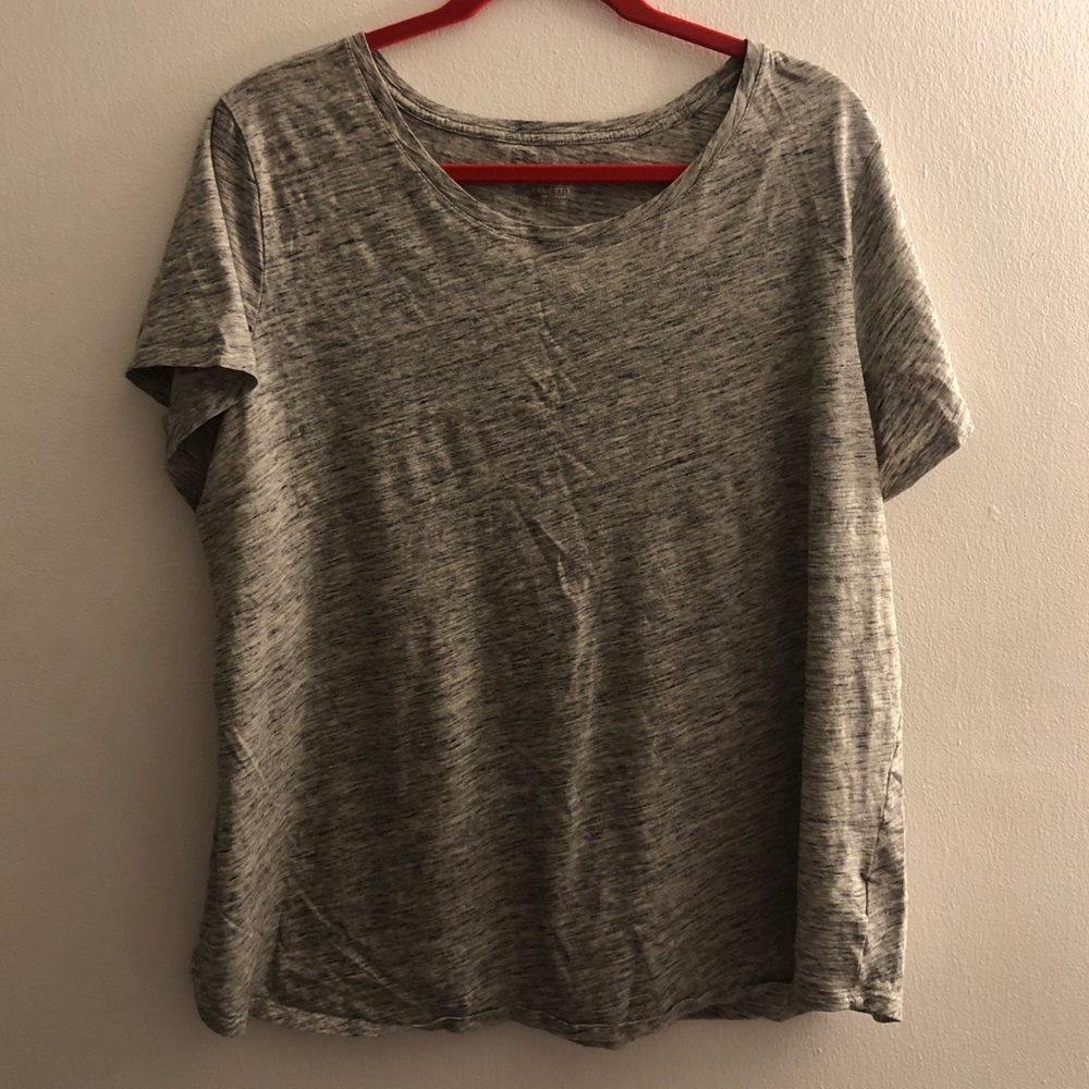3 for $10 Heathered Gray Short Sleeve Tee